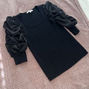 Nanette lepore puff sleeve top